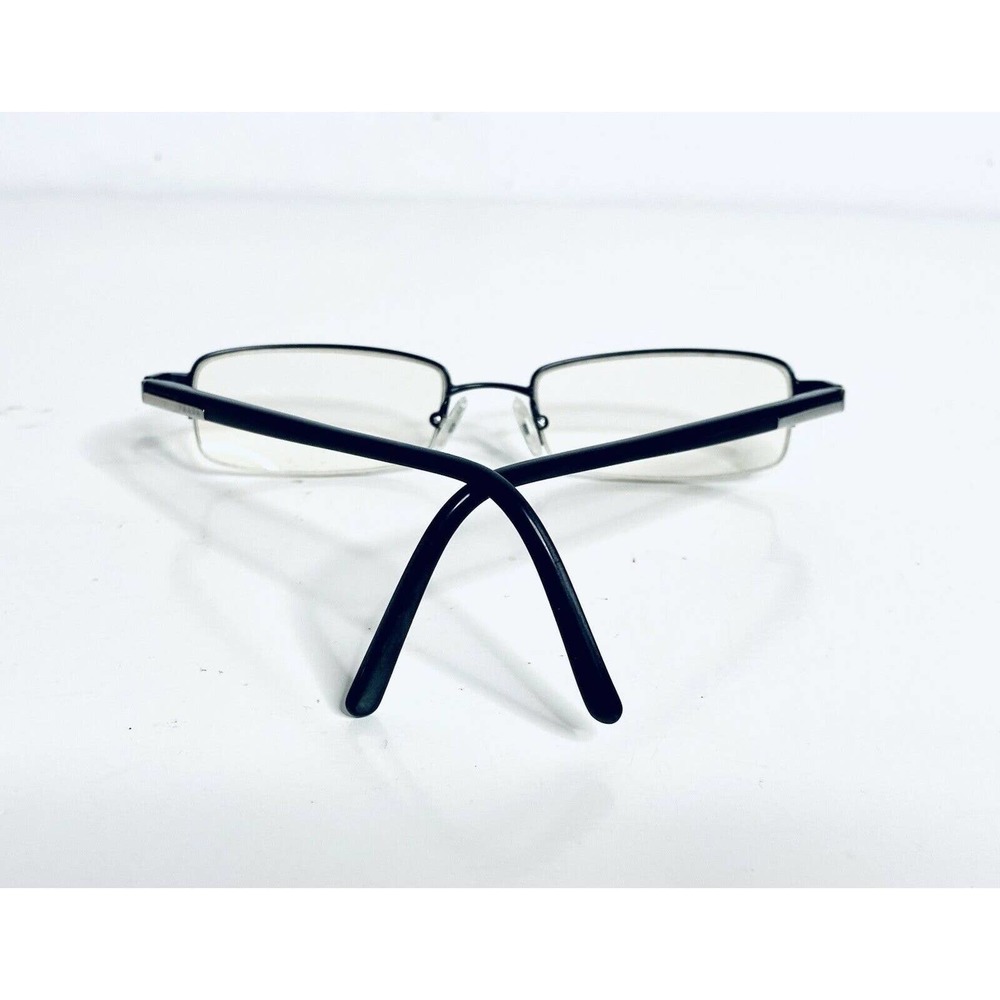Prada Black Metal Rectangular Glasses - image 5